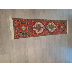 Persien Azerbaijan Pflanzenfarbe seltenes Maß 200 x 52 cm