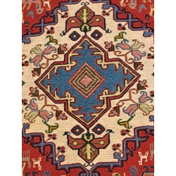 Persien Azerbaijan Pflanzenfarbe seltenes Maß 200 x 52 cm