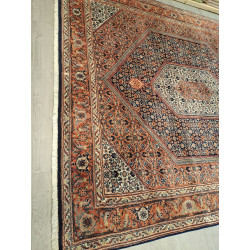Persien Bidjar geometrisches Muster feine Knüpfung seltenes Maß 259 cm x 243 cm
