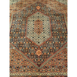 Persien Bidjar geometrisches Muster feine Knüpfung seltenes Maß 259 cm x 243 cm