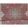 Persien Designer Seidenkissen rot Maß  47 x 54  cm