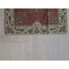 Persien Designer Seidenkissen rot Maß  47 x 54  cm