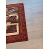 Persien Designer Teppich mit Fell Maß 152  x  113 cm