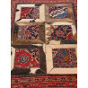 Persien Designer Teppich mit Fell Maß 152  x  113 cm