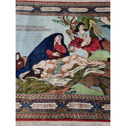 Persien Ghom reine Seide Unikat Maß 120  x 82  cm