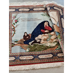 Persien Ghom reine Seide Unikat Maß 120  x 82  cm