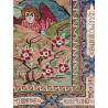 Persien Ghom reine Seide Unikat Maß 120  x 82  cm