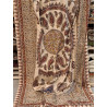 Persien Isfahan Handgestempelt seltenes Stück Maß 265 x 205 cm