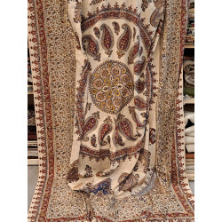 Persien Isfahan Handgestempelt seltenes Stück Maß 265 x 205 cm