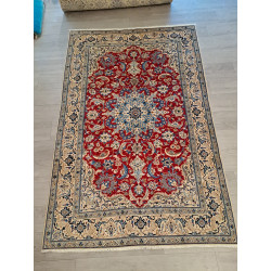 Persien Nain mit Blumenseide ca 350000 Knoten Maß 270 x 175 cm