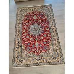 Persien Nain mit Blumenseide ca 350000 Knoten Maß 270 x 175 cm
