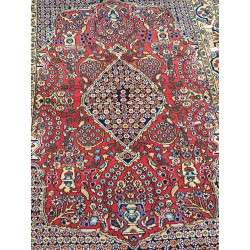 Persien Najafabad Pflanzenfarbe Maß 155 x 100 cm