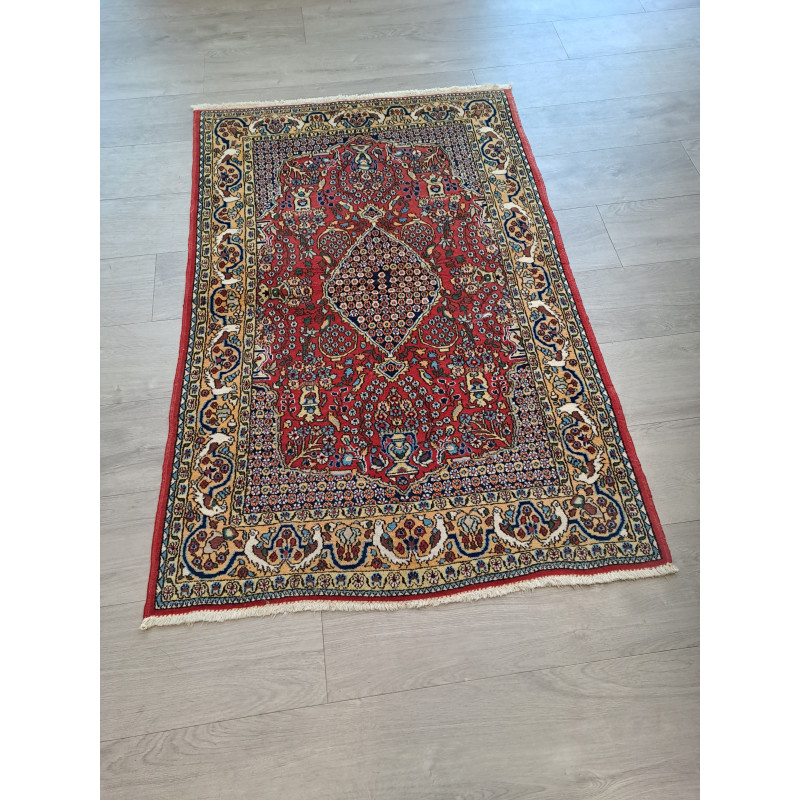 Persien Najafabad Pflanzenfarbe Maß 155 x 100 cm