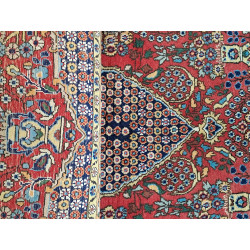 Persien Najafabad Pflanzenfarbe Maß 155 x 100 cm