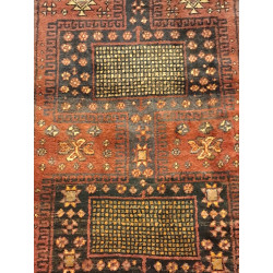 Azerbaijan ca 60 Jahre alt Pflanzenfarbe Maß 278 x 111 cm