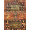Azerbaijan ca 60 Jahre alt Pflanzenfarbe Maß 278 x 111 cm