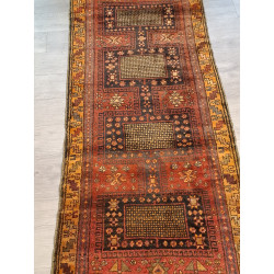 Azerbaijan ca 60 Jahre alt Pflanzenfarbe Maß 278 x 111 cm