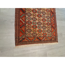 Türkman geometrisches Muster durchgemustert Maß 180 x 137 cm