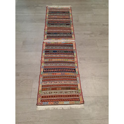 Persien Azerbaijan Pflanzenfarbe seltenes Maß 180x50 cm
