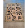 Persien Designer Teppich mit Fell Maß 218 x 170 cm