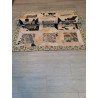 Persien Designer Teppich mit Fell Maß 218 x 170 cm