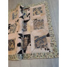 Persien Designer Teppich mit Fell Maß 218 x 170 cm
