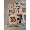 Persien Designer Teppich mit Fell Maß 218 x 170 cm