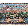 Persien Isfahan ca. 1000.000 Knoten pro m2 Querformat mit Seide Maß 167 x 109 cm