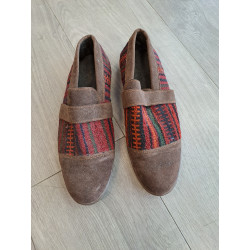 Persien Kelim Haus Feier Sommerschuhe mit Stoff Männer Schuhe Größe 43