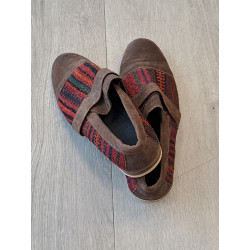 Persien Kelim Haus Feier Sommerschuhe mit Stoff Männer Schuhe Größe 43