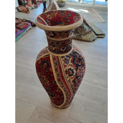 Persien Keshan Vase Unikat Dekor Maß Hoehe 90 Umfang Bauch 127 cm