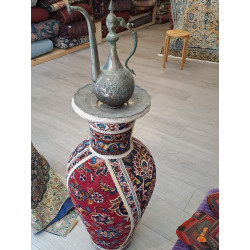 Persien Keshan Vase Maß Höhe 90 Umfang Bauch 127 cm