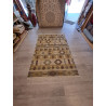 Indien Designer Kelim beidseitig Naturfarben Maß 200 x 140 cm