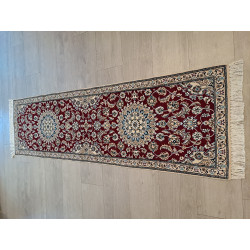 Persien Nain mit Blumenseide florales Muster Maß 205 x 63 cm