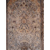 Kaschmir Seide feine Knüpfung Lebensbaum mit Paradiesvögeln Maß 182 x 118 cm