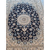 Persien Nain sehr fein mit Blumenseide Maß 232 x 160 cm