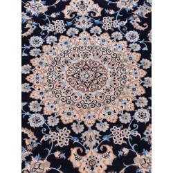 Persien Nain sehr fein mit Blumenseide Maß 232 x 160 cm