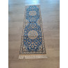 Persien Nain seltenes Maß mit Blumenseide Maß 202 x 62 cm