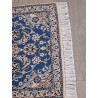 Persien Nain seltenes Maß mit Blumenseide Maß 202 x 62 cm