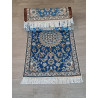 Persien Nain seltenes Maß mit Blumenseide Maß 202 x 62 cm