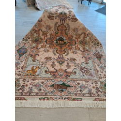 Persien Täbriz Korkwolle mit Seide mit Kulturdenkmälern Maß 214 x 140 cm