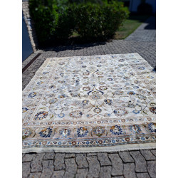 Persien Kaschmar Pflanzenfarbe durchgemustert Sonderstellung Maß 337 x 299 cm