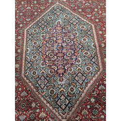 Indien Bidjar geometrisches Muster dichte Knüpfung Maß 349 x 266 cm