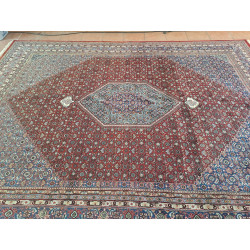 Indien Bidjar geometrisches Muster dichte Knüpfung Maß 349 x 266 cm