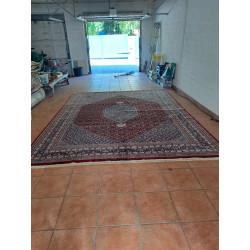 Indien Bidjar geometrisches Muster dichte Knüpfung Maß 349 x 266 cm