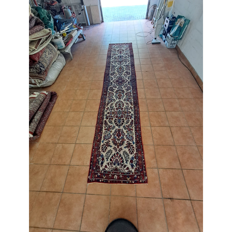 Persien Hamadan seltenes Maß sehr strapazierfähig Maß 422 x 85 cm