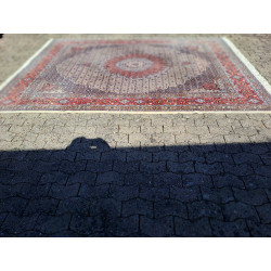 Persien Mud feine Knüpfung Hochland Wolle sehr strapazierfähig Maß 350 x 245 cm