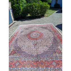 Persien Mud feine Knüpfung Hochland Wolle sehr strapazierfähig Maß 350 x 245 cm