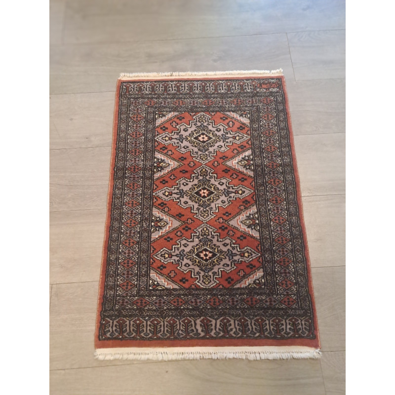 Persien Buchara feine Knüpfung ca 70 Jahre alt guter Zustand 90 x 63 cm